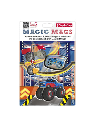 Step by Step Ranzen-Zubehör-Set MAGIC MAGS in Monster Truck Rocky