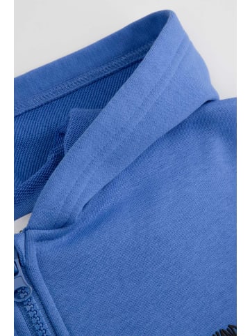 Coccodrillo Kapuzensweatjacke mit Reißverschluss in kobaltblau