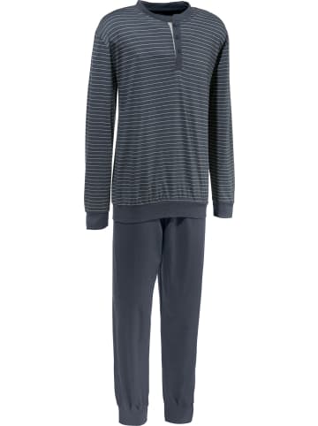 REDBEST Single-Jersey Schlafanzug in anthrazit