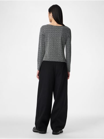 Pieces Oberteil mit langen Ärmeln in Black 1