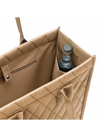 Reisenthel Daily Shopper - Shopper 42 cm (smiley grey) in rhombus ginger