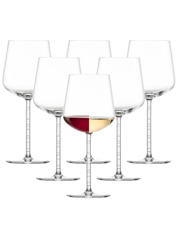 Zwiesel Glas 6er Set Allround Weingläser Journey 608 ml in transparent