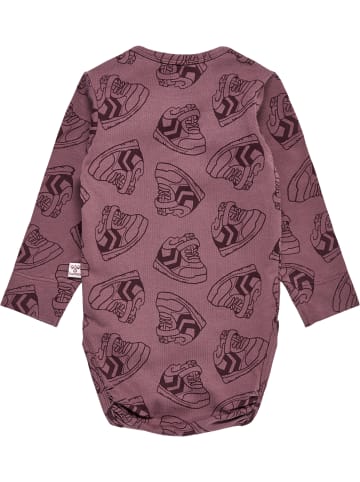 Hummel Druckknopf Strampler Hmlsneaker Lebensstil Jungen in ROSE BROWN