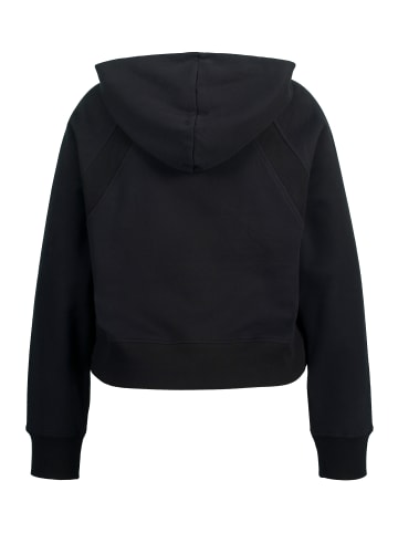 Ulla Popken Sweatjacke in schwarz