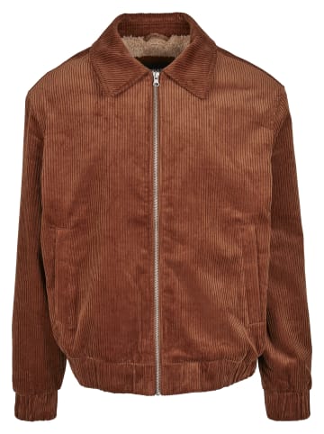 Urban Classics Corduroy Jacket in toffee