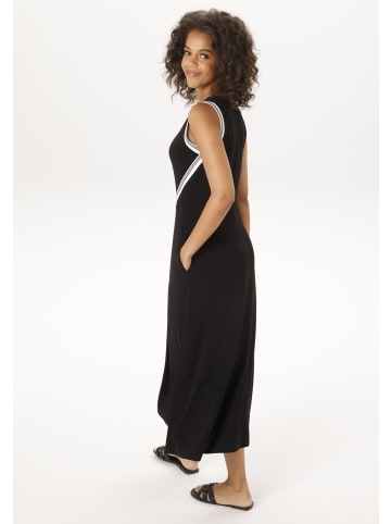 Aniston CASUAL Sommerkleid in schwarz-weiß