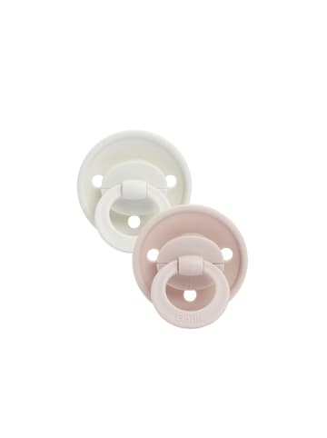 Elodie Details Schnuller 2er-Set Binkie Neugeborene Silikon - Powder Pink - 0-6 Monate