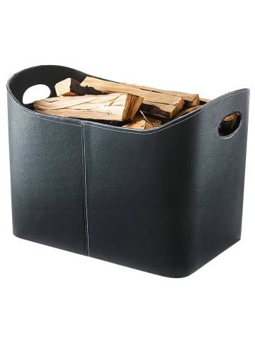 kobolo Kaminholzkorb GRLOGCADDY22 in Schwarz