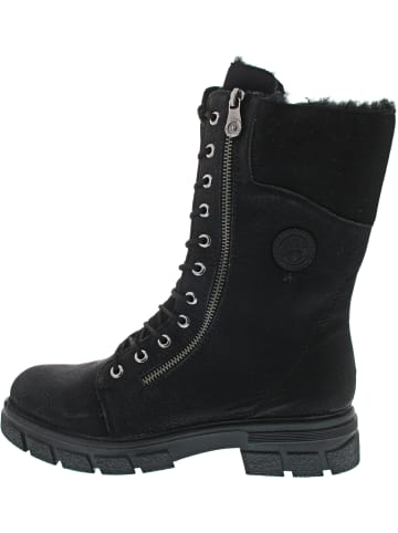 rieker Schnürstiefel Schwarz
