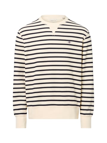Gant Sweatshirt in ecru marine