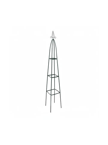 relaxdays 6 x Rankturm in Grün - (B)35 x (H)192 x (T)35 cm