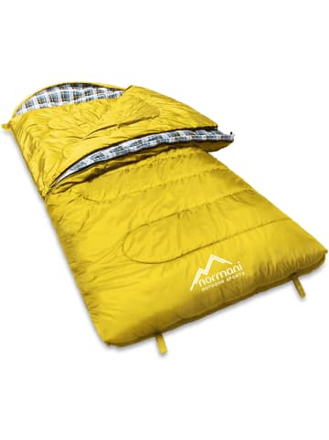 Normani Outdoor Sports Outdoor-Schlafsack Extrem 4-In-1 Antarctica in Gelb