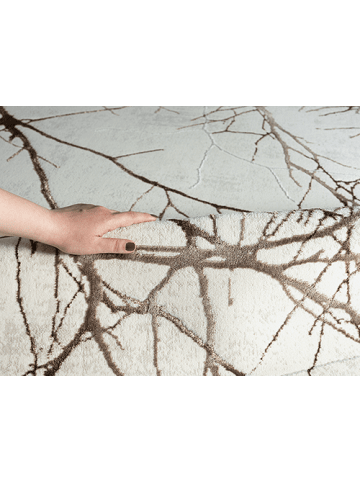 the carpet Kurzflorteppich Mila C in Creme