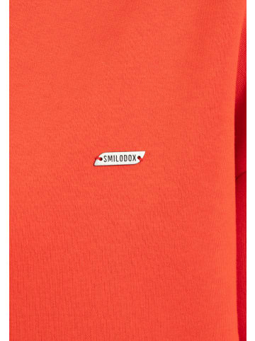 SMILODOX Hoodie Lyanna in Rot