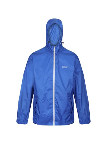 Regatta Regenjacke Pack-It in Royal Blau