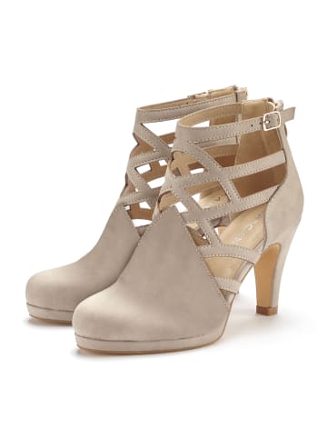 LASCANA Stiefelette in beige