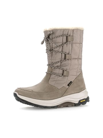 rollingsoft Schnür-, Schlupfstiefel in dunkelbraun