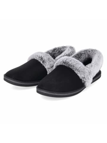 Skechers Hausschuhe COZY CAMPFIRE in schwarz