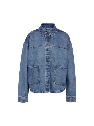 Noisy may Jeansjacke in Medium Blue Denim