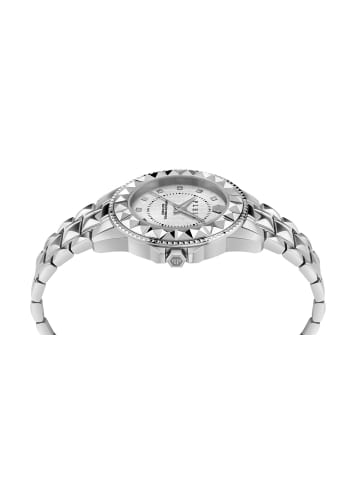 Philipp Plein Analoguhr für Damen in silber