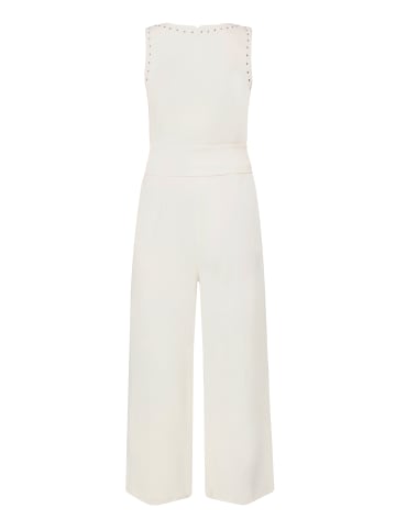 Betty Barclay Jumpsuit mit Gürtel in Rohweiß