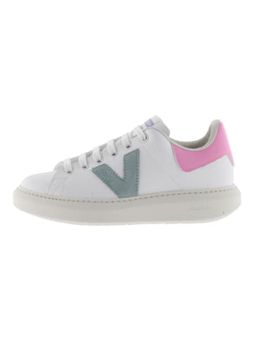 Victoria Niedrige Sneaker mit Schnürung Rose