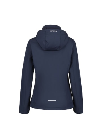 Icepeak Brenham Softshelljacke mit Kapuze in blau