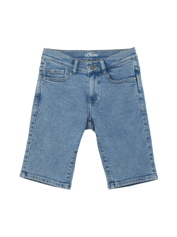 s.Oliver Jeans-Hose kurz in Blau