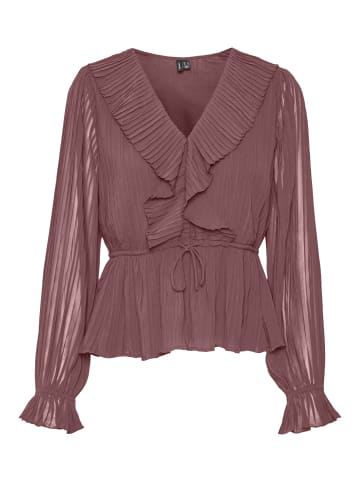Vero Moda Hemd in Rose Brown