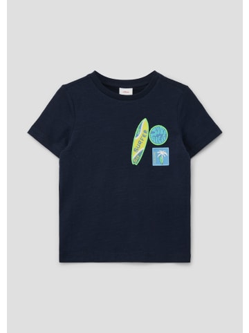 s.Oliver T-Shirt kurzarm in Blau