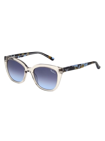 Pepe Jeans Frauen Sonnenbrille Trapezförmig Grau