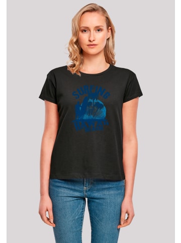 F4NT4STIC Box Tee Hawaii Surf Beach Summer in schwarz