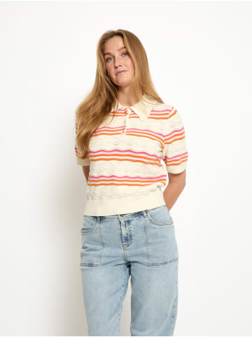 Peppercorn Top in Whitecap Grey Stripe