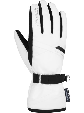 Reusch Fingerhandschuhe Helena R-TEX® XT in 1101 white / black