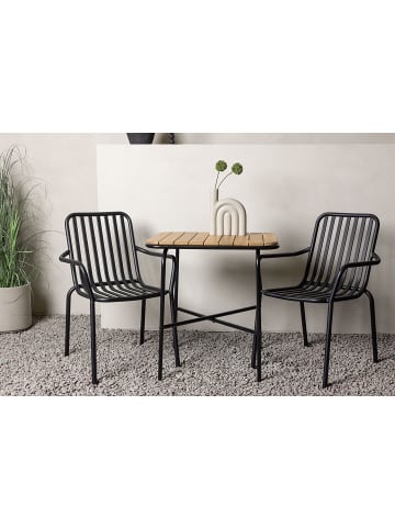 ebuy24 1 x Tisch 2 x Stühle Natur 88 x 70 cm