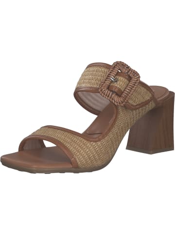 Hispanitas Plateau-Pantoletten in NATURAL/CUOIO