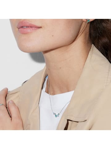 s.Oliver Kette mit Anhänger Silber 925, rhodiniert in Silber