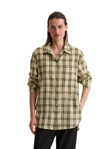 Marc O'Polo Karobluse regular in Medium Green