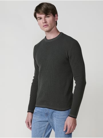 KOROSHI Strickpullover in khaki