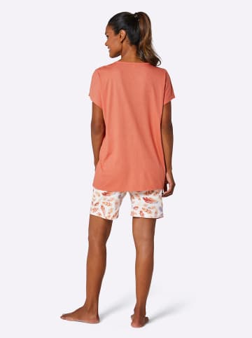 WITT WEIDEN Shorty in papaya-ecru-bedruckt