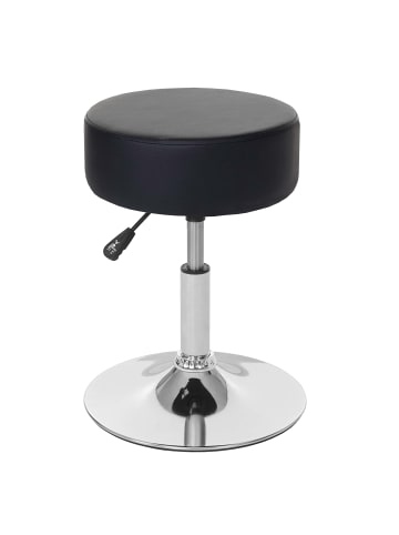 MCW Hocker C22, Kunstleder, schwarz