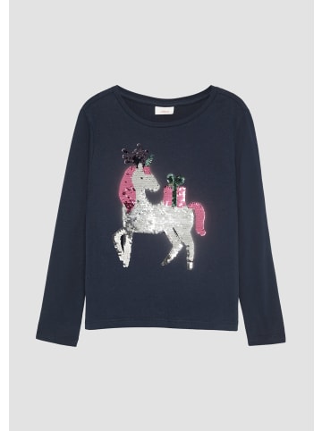 s.Oliver T-Shirt langarm in Blau