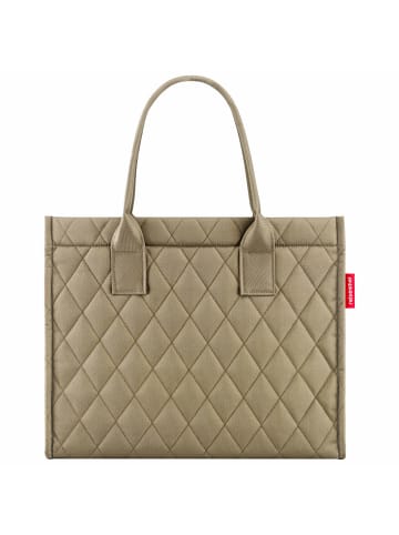 Reisenthel Daily Shopper - Shopper 42 cm (leo vanilla) in rhombus olive