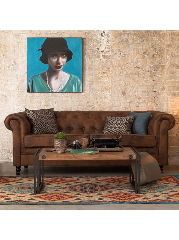 home24 Couchtisch MANCHESTER 110 cm in Akazie Grau