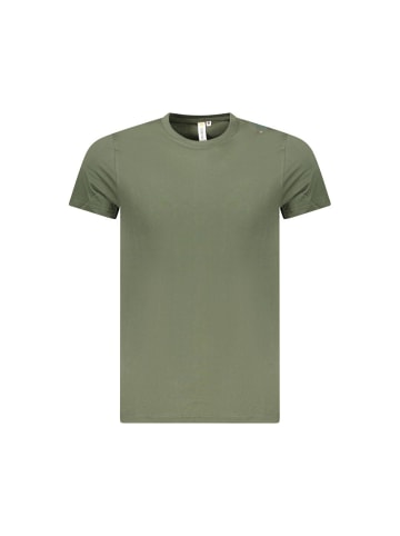 ACCADEMIA MILITARE Grün Herren T-Shirt aus Baumwolle