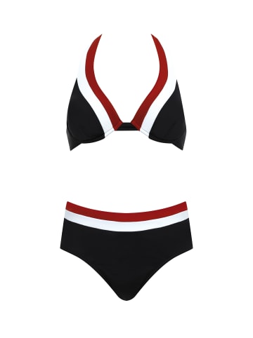 Olympia Bikini in schwarz/rot