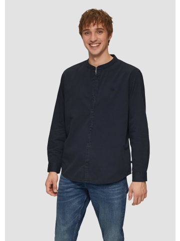 QS Hemd  in  5883_tiefblau