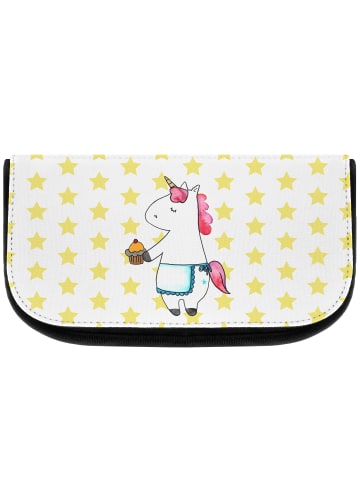 Mr. & Mrs. Panda Kulturtasche Einhorn Muffin ohne Spruch in Weiß