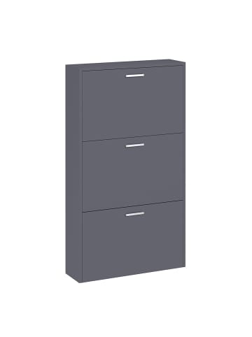 ebuy24 Schuhschrank SulosM anthrazit Anthrazit 59 x 17 cm