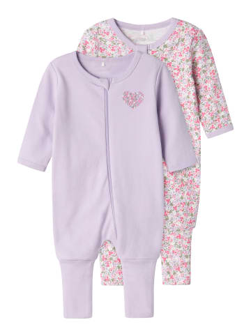 name it 2er-Pack Schlafanzug in Pastel Lilac